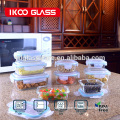 Hotsale Vacuum Storage Box Square Glass Food Container